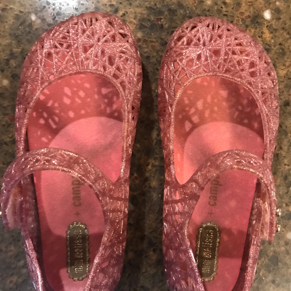 Mini Melissa + Campana toddler shoes